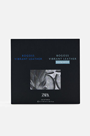 ZARA BOGOSS VIBRANT LEATHER SUMMER + BOGOSS VIBRANT LEATHER 2 X 100ML EDP
