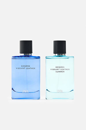 ZARA BOGOSS VIBRANT LEATHER SUMMER + BOGOSS VIBRANT LEATHER 2 X 100ML EDP