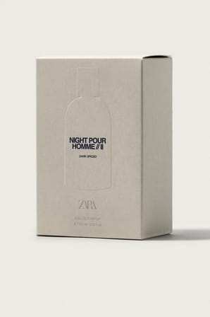 ZARA NIGHT POUR HOMME II DARK SPICED EDP 100 ML (3.4 FL. OZ)