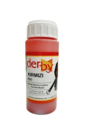 Kırmızı Deri Eşya, Çanta, Kemer Ve Mont Boyası 100 ml