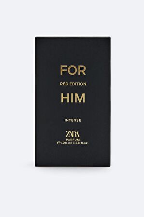 ZARA FOR HIM RED EDITION INTENSE PARFUM 100 ML  İNDİRİMSEHRİ