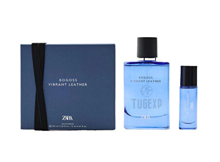 Zara Vibrant Leather Bogoss Men 100ml + 12ml Eau De Parfum