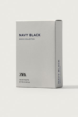 ZARA NAVY BLACK EDT 100 ML BASICS COLLECTION (3,38 FL. OZ.)