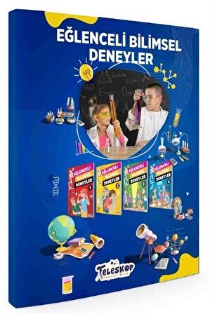 Eğlenceli Bilimsel Deneyler Serisi (4 Kitap)