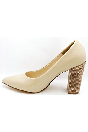 357026 Nude Rugan Kadın Günlük Ayakkabı