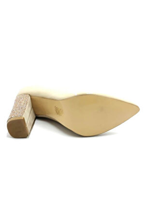 357026 Nude Rugan Kadın Günlük Ayakkabı