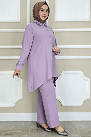 KADIN BROŞ DETAYLI TESETTÜR TAKIM