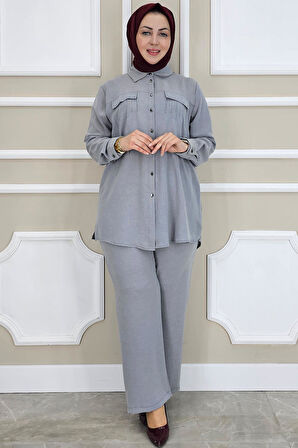 KADIN TAŞ DETAYLI TESETTÜR TAKIM