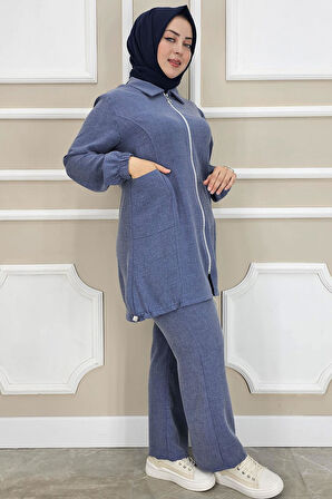 KADIN FERMUARLI TESETTÜR TUNİK