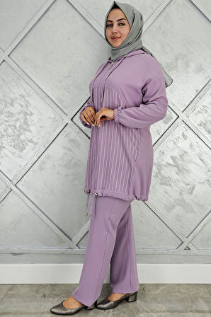 KADIN DESEN KOMBİNLİ TESETTÜR TAKIM