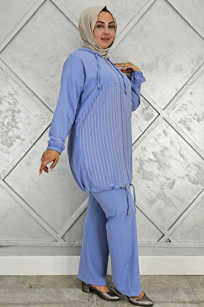 KADIN DESEN KOMBİNLİ TESETTÜR TAKIM