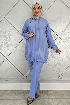 KADIN DESEN KOMBİNLİ TESETTÜR TAKIM