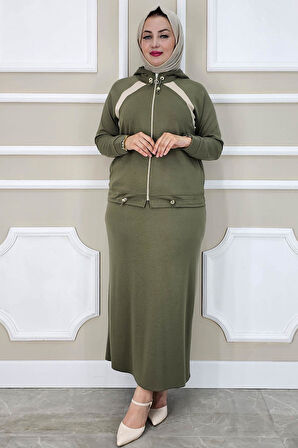 KADIN KOMBİNLİ TESETTÜR TAKIM