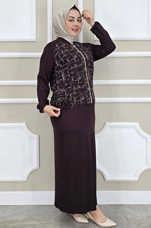 KADIN DESENLİ TESETTÜR TAKIM