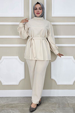 KADIN DANTEL DETAYLI TESETTÜR TAKIM