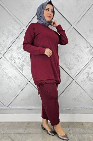 KADIN DÜĞME BAĞCIK DETAYLI TESETTÜR TAKIM