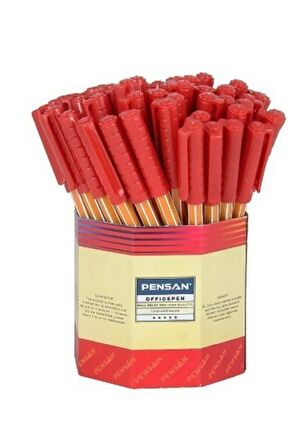 Offıcepen Tükenmez Kalem Kırmızı 60 Lı