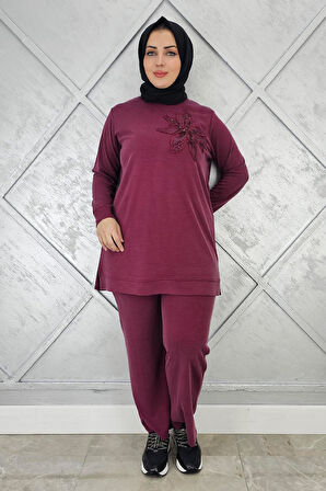 KADIN DİKME DETAYLI TESETTÜR TAKIM