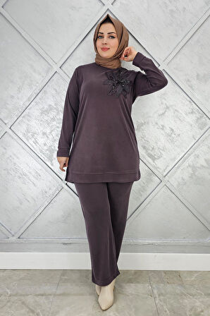 KADIN DİKME DETAYLI TESETTÜR TAKIM