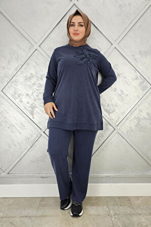 KADIN DİKME DETAYLI TESETTÜR TAKIM