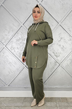 KADIN ÇIT ÇIT DETAYLI TESETTÜR TAKIM