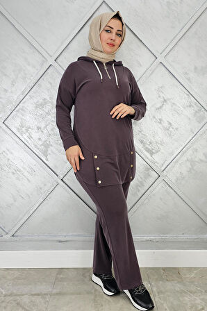 KADIN ÇIT ÇIT DETAYLI TESETTÜR TAKIM