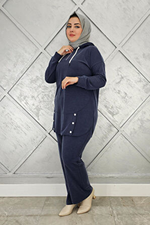 KADIN ÇIT ÇIT DETAYLI TESETTÜR TAKIM