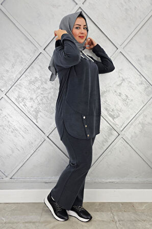 KADIN ÇIT ÇIT DETAYLI TESETTÜR TAKIM