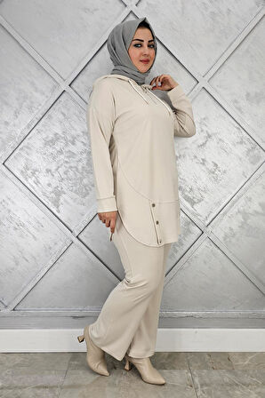 KADIN ÇIT ÇIT DETAYLI TESETTÜR TAKIM