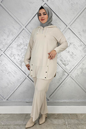 KADIN ÇIT ÇIT DETAYLI TESETTÜR TAKIM