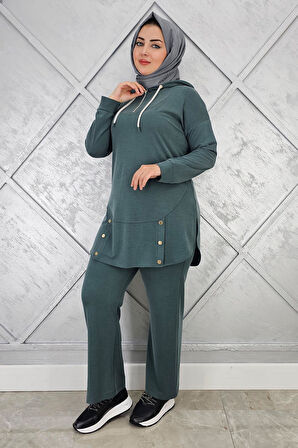 KADIN ÇIT ÇIT DETAYLI TESETTÜR TAKIM