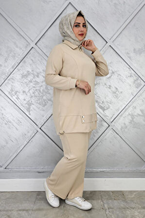 KADIN FERMUARLI ÇIT ÇITLI TESETTÜR TAKIM