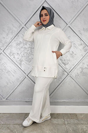 KADIN FERMUARLI ÇIT ÇITLI TESETTÜR TAKIM