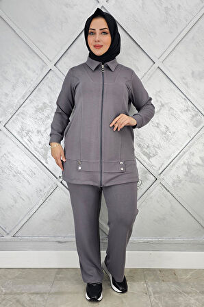 KADIN FERMUARLI ÇIT ÇITLI TESETTÜR TAKIM