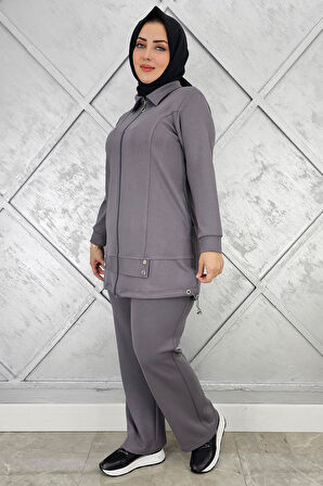 KADIN FERMUARLI ÇIT ÇITLI TESETTÜR TAKIM