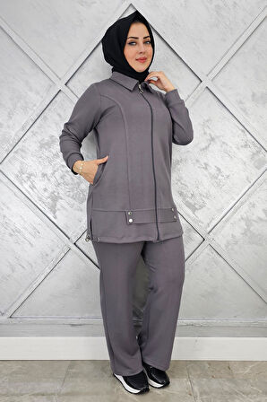 KADIN FERMUARLI ÇIT ÇITLI TESETTÜR TAKIM