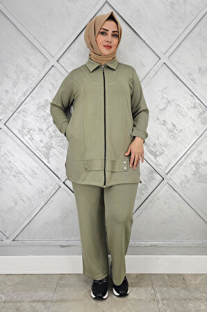 KADIN FERMUARLI ÇIT ÇITLI TESETTÜR TAKIM