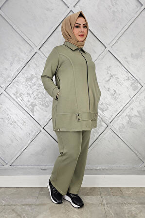 KADIN FERMUARLI ÇIT ÇITLI TESETTÜR TAKIM