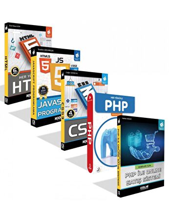 PHP İle WEB Programlama Seti (5 Kitap Takım)