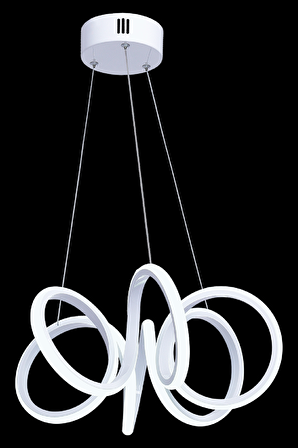 Pirada 60W Yüksek Işıklı Ledli Modern Led Avize 45 Cm