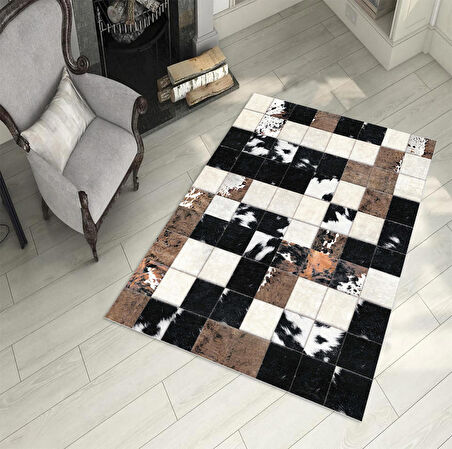 DİJİTAL BASKILI PVC TABAN KAYMAZ HALI