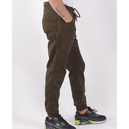 BLACK STEEL BEL VE PAÇA LASTİKLİ JOGGER PANTOLON-13000