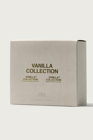 VANILLA COLLECTION 01 + 02: IRRESISTIBLE/MAGNETIC/DELICIOUS + UNIQUE/HYPNOTIC/SEDUCTIVE EDP 2X100 ML