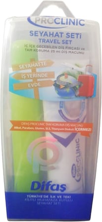 Difaş Proclinic Seyahat Seti Diş Fırçası