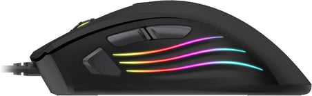 Gamenote Gamer Mouse, RGB, 800-1600-2400-3200 DPI, USB, MS1002