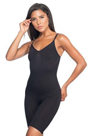 SİYAH MI Emay 2071 İnce Paçalı Boy Korse