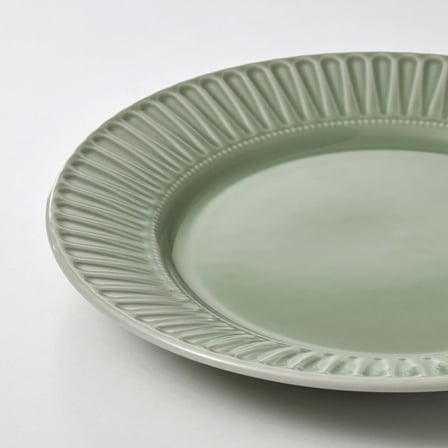 Tabak, Soluk Gri-Yeşil, 27 cm