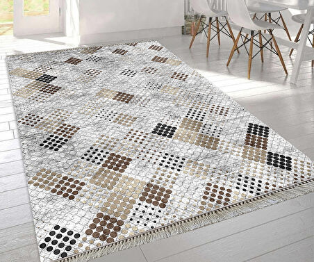 DİJİTAL BASKILI PVC TABAN KAYMAZ HALI