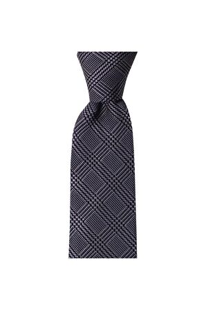 Lacivert renkli 7 cm genişliğinde kravat