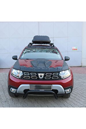 Dacia Duster 2018-  Uyumlu Dragon Pack Kaput Koruma 3prç